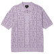 Huf Ανδρική πλεκτή μπλούζα Monogram Jacquard Zip Sweater